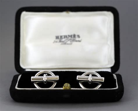 hermes cufflink box|Hermes cufflinks for sale.